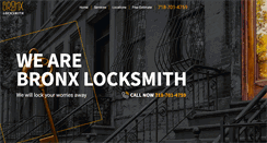 Desktop Screenshot of bronxlocksmith.com